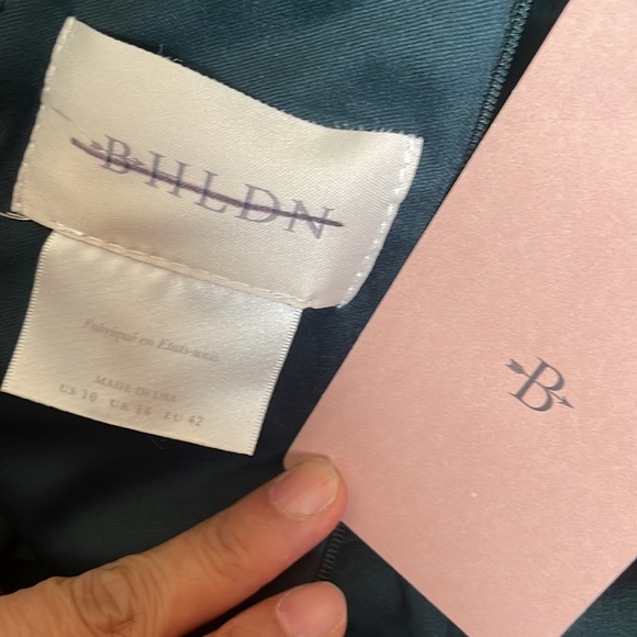 BHLDN Marceau Dress Emerald - Picture 6 of 6